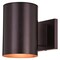 Vaxcel Chiasso Aluminum 1 Light Bronze Contemporary Outdoor Tube Wall Light T0655 - alternate 8